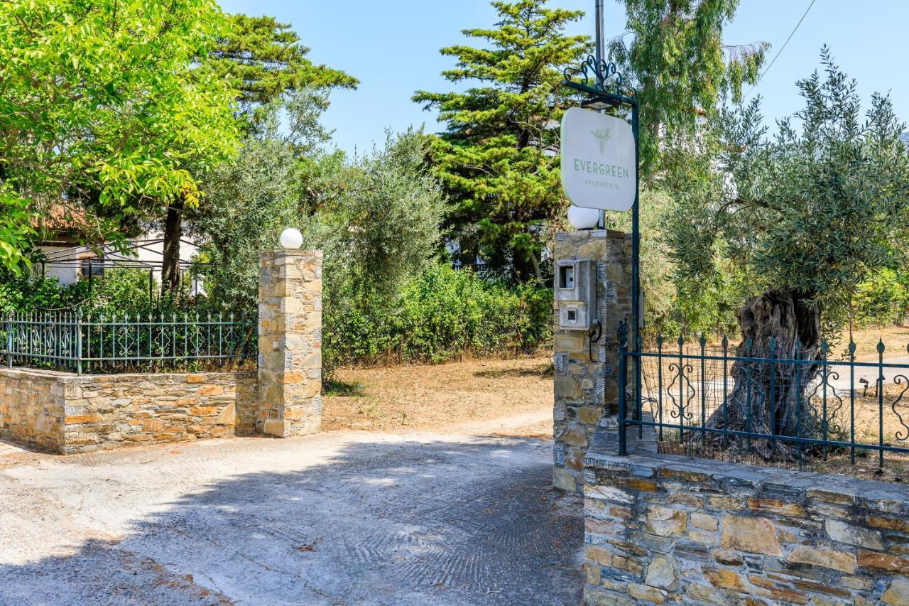 Skopelos Evergreen Apartments ستافيلوس المظهر الخارجي الصورة