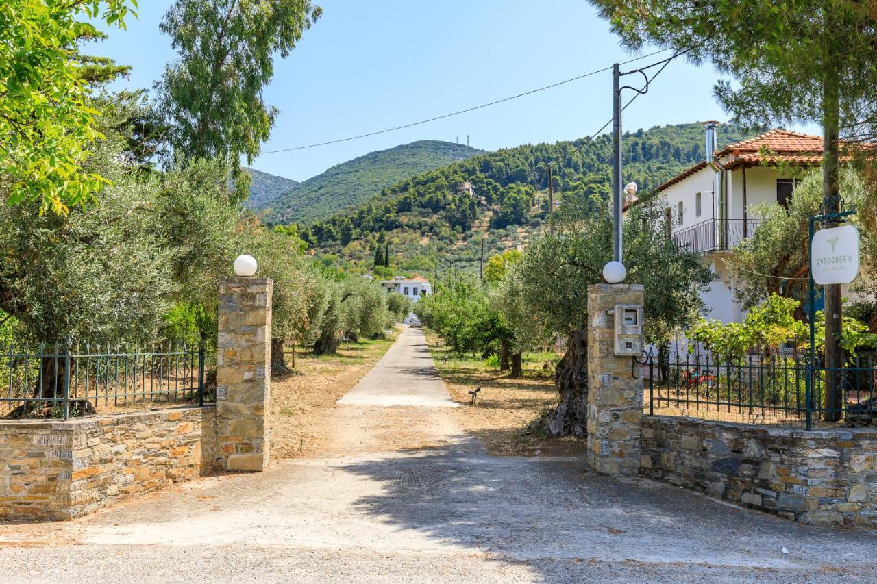 Skopelos Evergreen Apartments ستافيلوس المظهر الخارجي الصورة